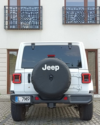 Jeep Wrangler cena 142000 przebieg: 66000, rok produkcji 2018 z Zamość małe 254